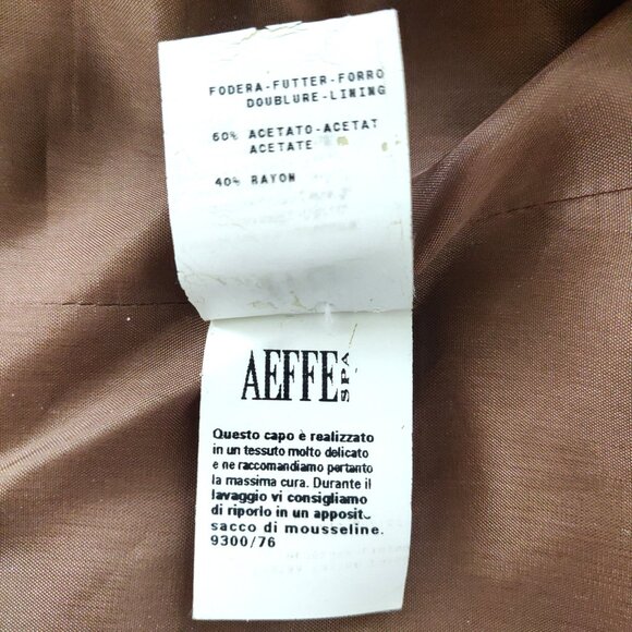 Authentic Alberta Ferretti Silk-Cotton Embellished Blazer-BNWT Sz2 80s 9… - Picture 10 of 11